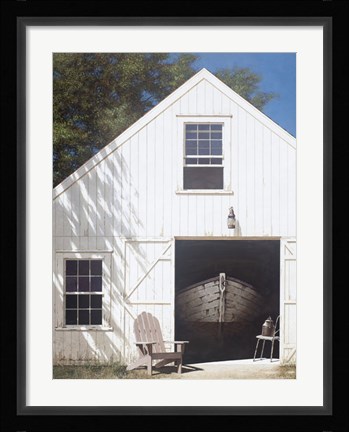 Framed Barn Print