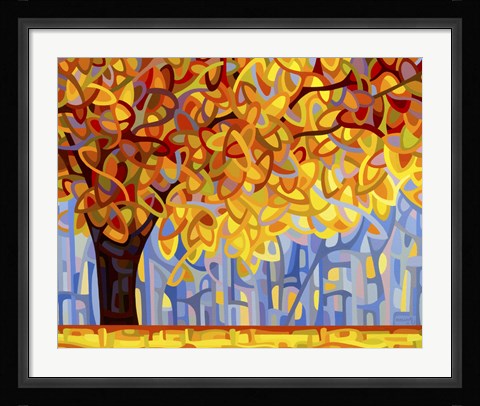 Framed October Gold Print