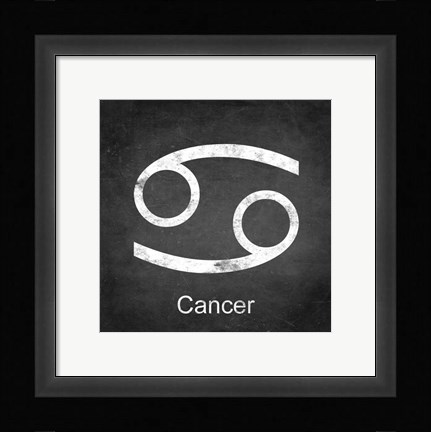 Framed Cancer - Black Print