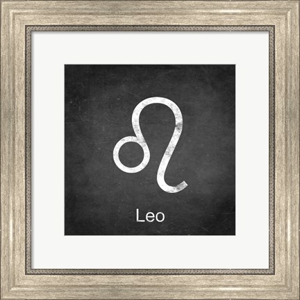 Framed Leo - Black Print