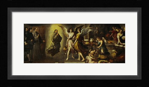 Framed Angels' Kitchen Print