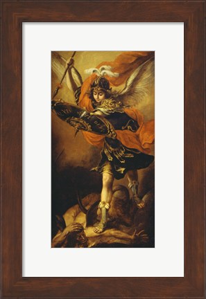 Framed Saint Michael Print
