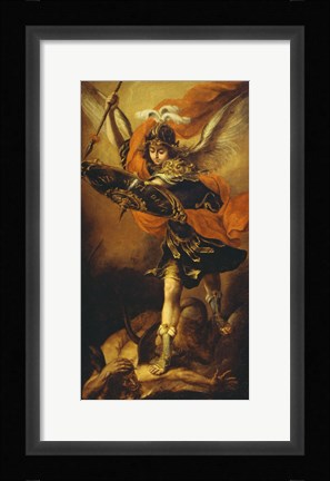 Framed Saint Michael Print
