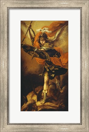 Framed Saint Michael Print