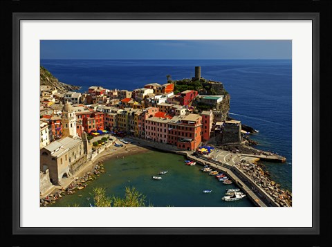 Framed Vernazza Print