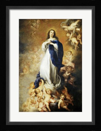 Framed Immaculate Conception of Soult Print