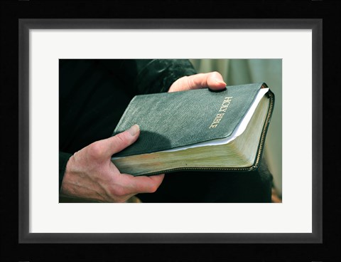 Framed Bible Print