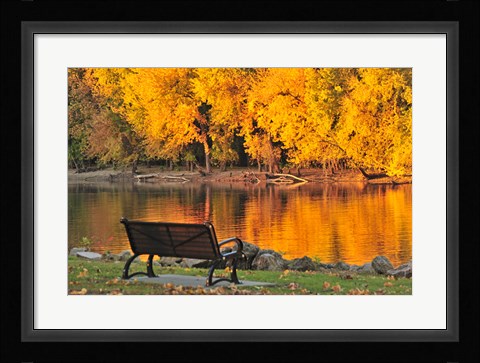 Framed Fall Glow Print