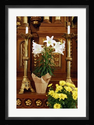 Framed Easter Altar Print