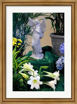 Framed Easter Angel Print