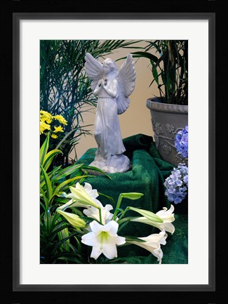Framed Easter Angel Print