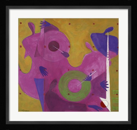 Framed Jazz Fauves Print