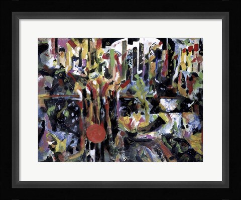 Framed Jazz Messenger IV Print