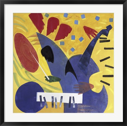 Framed Perpetual Jazz Print