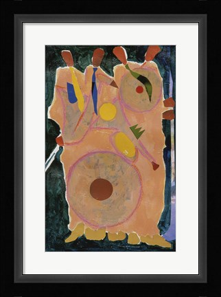 Framed Be Bop Dilemma Print