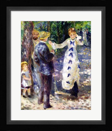 Framed Swing, 1876 Print