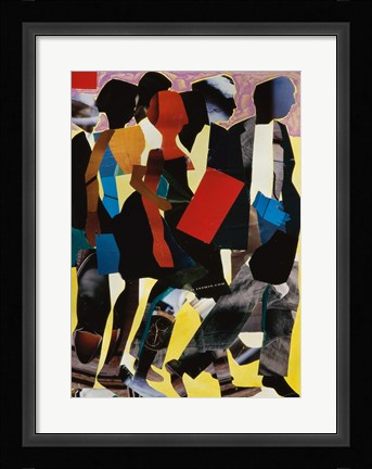 Framed Marching Print