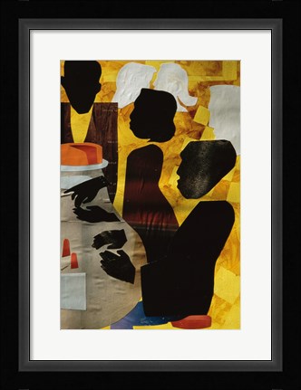 Framed Sit In Print