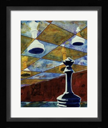 Framed Glass Ceiling Print