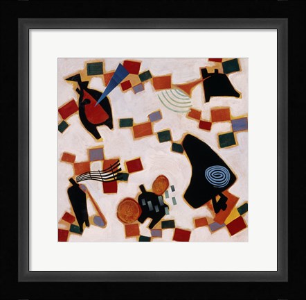 Framed Untitled (Jazz Music) Print