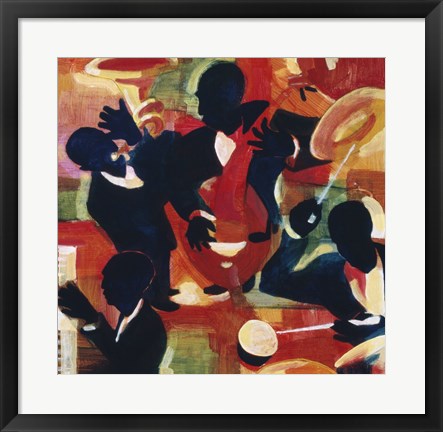 Framed Untitled (Jazz Band) Print