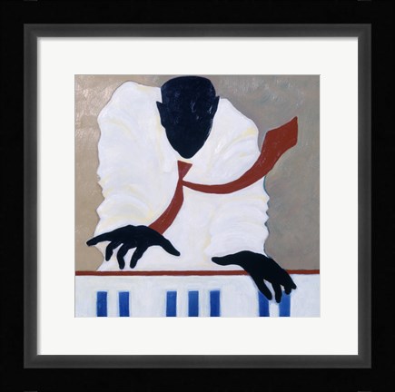 Framed Untitled (Piano Player) Print