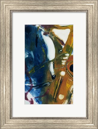 Framed Saxophone Print