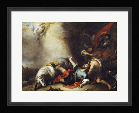 Framed Conversion of Saint Paul Print