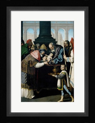 Framed Circumcision, 1638-1639 Print
