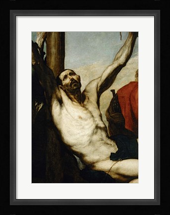 Framed Martyrdom of Saint Philip - detail Print