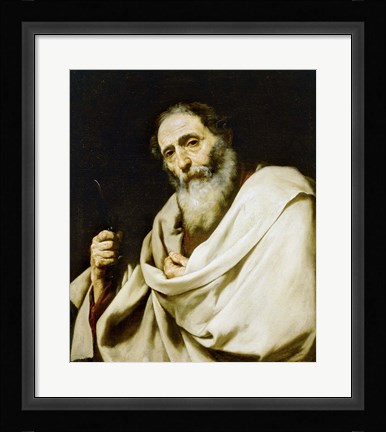 Framed Saint Bartholomew Print