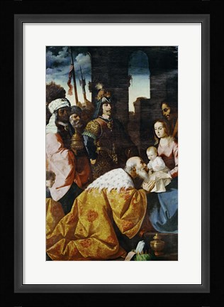 Framed Adoration of the Magi Print