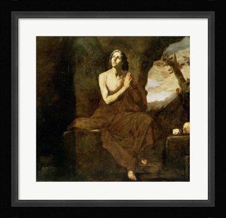 Framed Saint Mary of Egypt Print