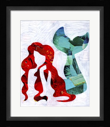 Framed Mermaid Print