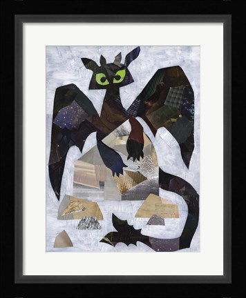 Framed Toothless Print