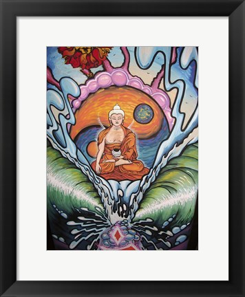 Framed Buddha Dream Print