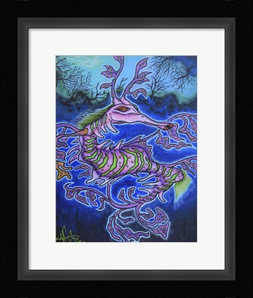Framed Dragon 2 Print