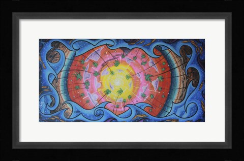 Framed Fish Eye Print