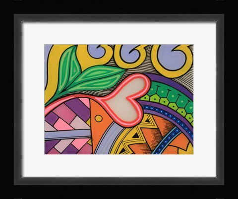 Framed Art Throb 3 Print