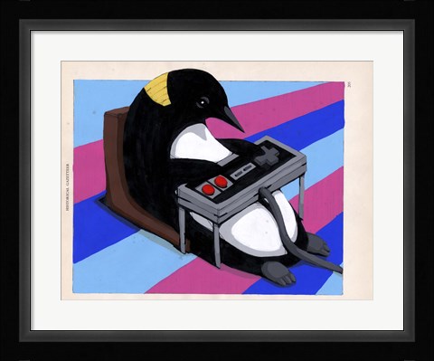 Framed Winter Indoors Print