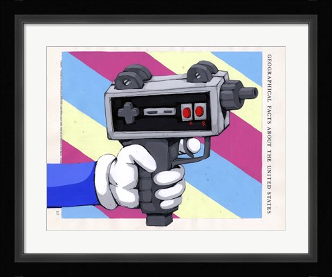 Framed Done Playing Games Print