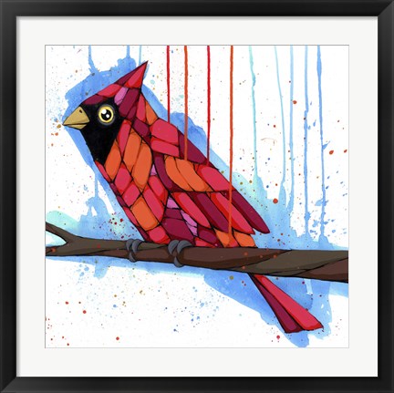 Framed Natural Redhead Print