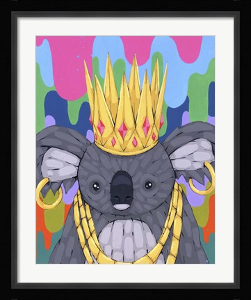 Framed Still On Top Print