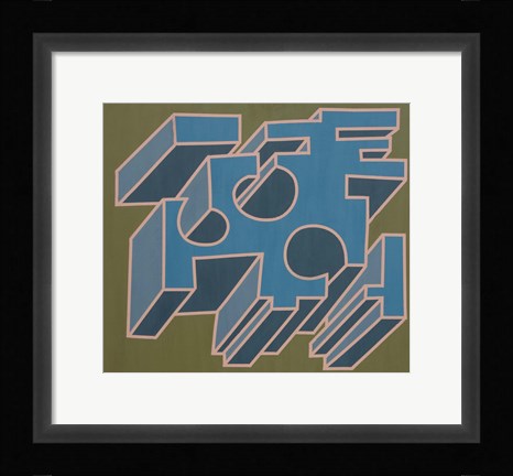 Framed Abstract 7 Print