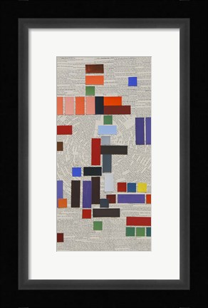 Framed Abstract 21 Print