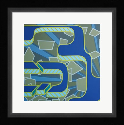 Framed Lines Project 51 Print