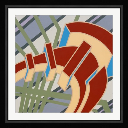 Framed Lines Project 66 Print