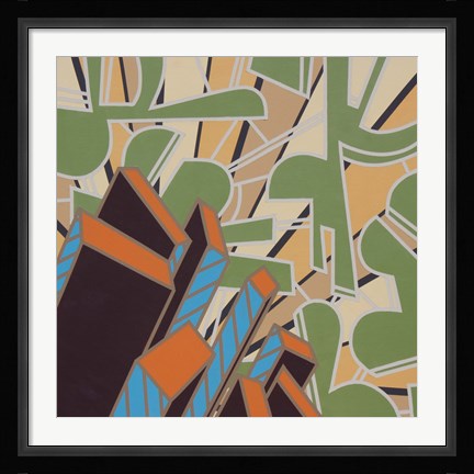 Framed Lines Project 74 Print