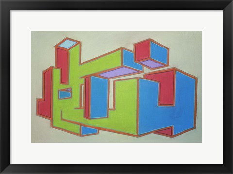 Framed Project Third Dimension 5 Print