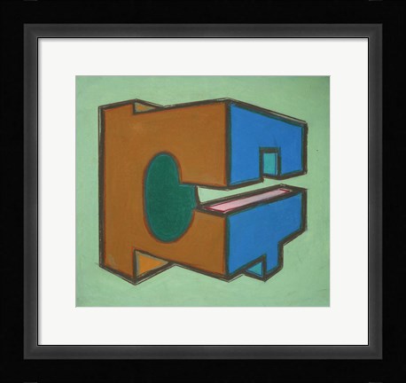 Framed Project Third Dimension 9 Print